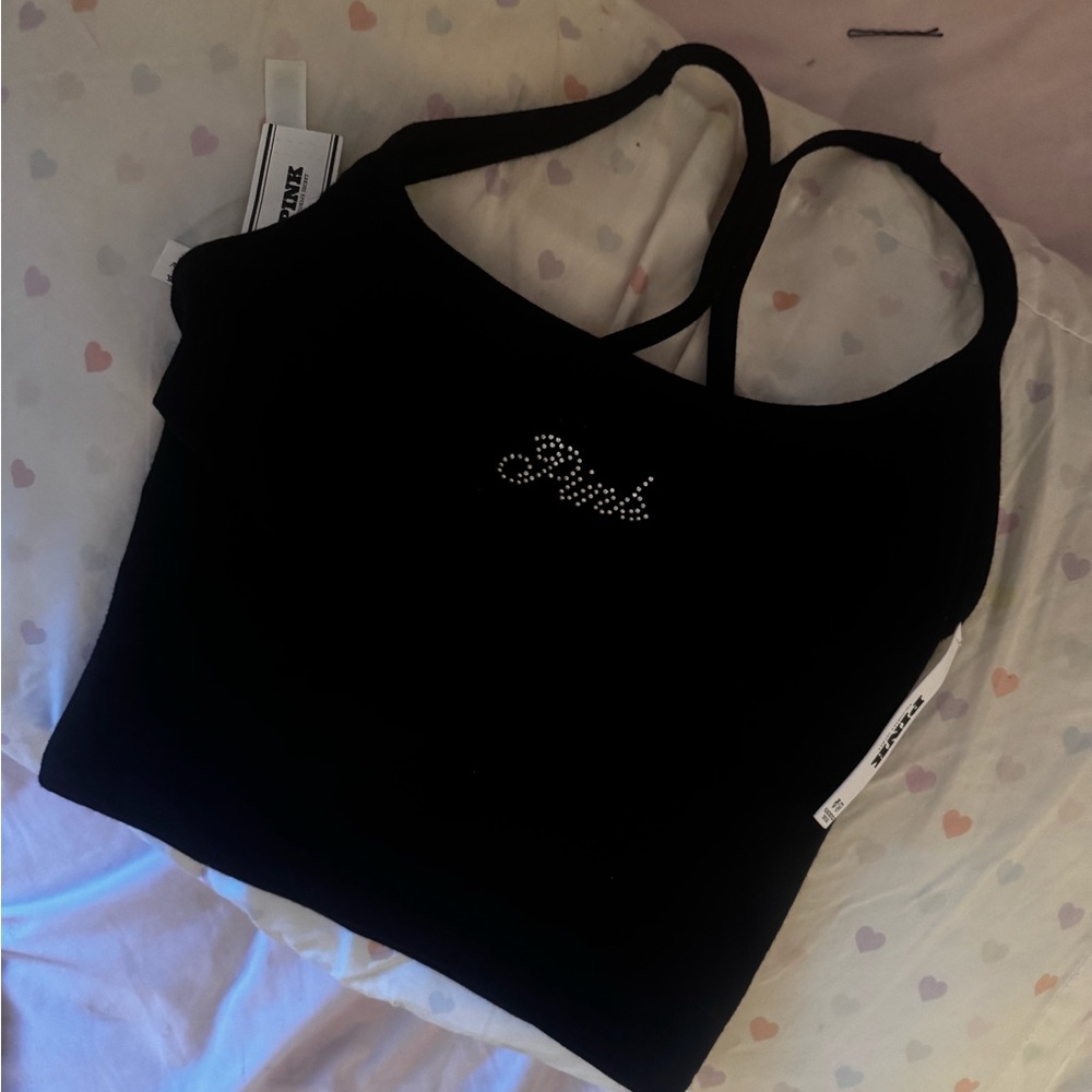 PINK Victoria's Secret Rhinestone Cami